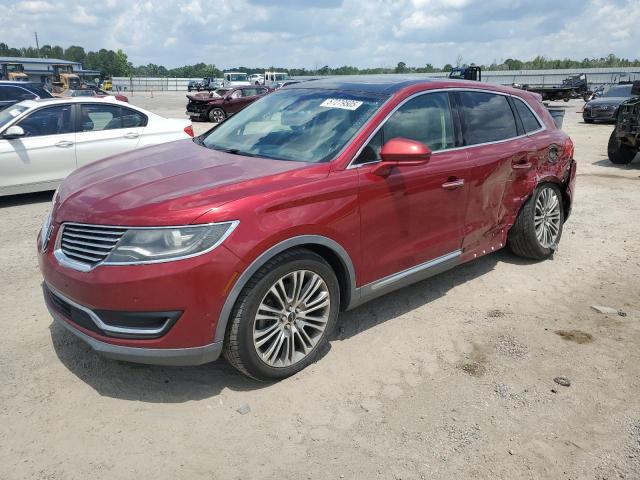 2LMTJ6LR7GBL84133 - 2016 LINCOLN MKX RESERVE RED photo 1