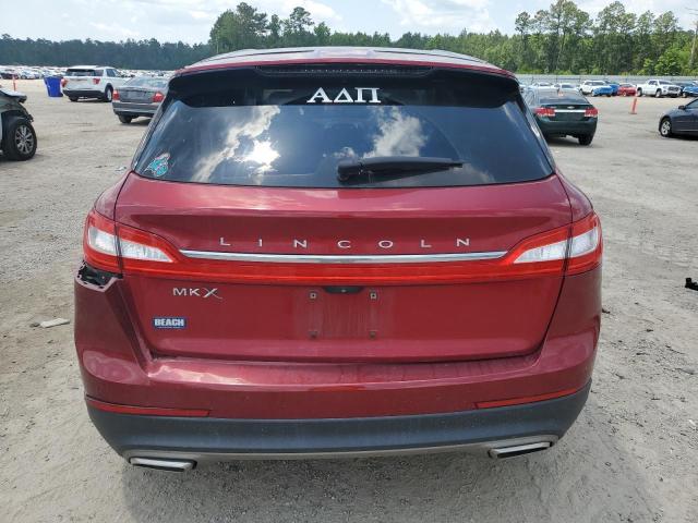2LMTJ6LR7GBL84133 - 2016 LINCOLN MKX RESERVE RED photo 6