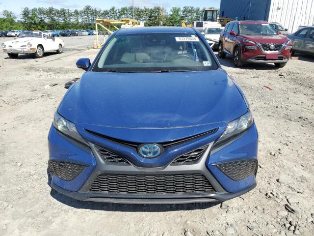 4T1S31AK7PU053931 - 2023 TOYOTA CAMRY SE NIGHT SHADE BLUE photo 5