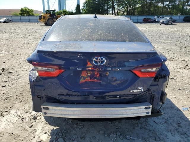 4T1S31AK7PU053931 - 2023 TOYOTA CAMRY SE NIGHT SHADE BLUE photo 6
