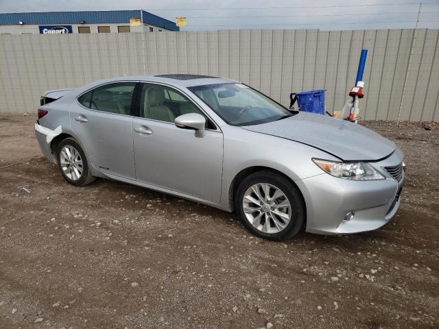 JTHBW1GG0D2028406 - 2013 LEXUS ES 300H SILVER photo 4