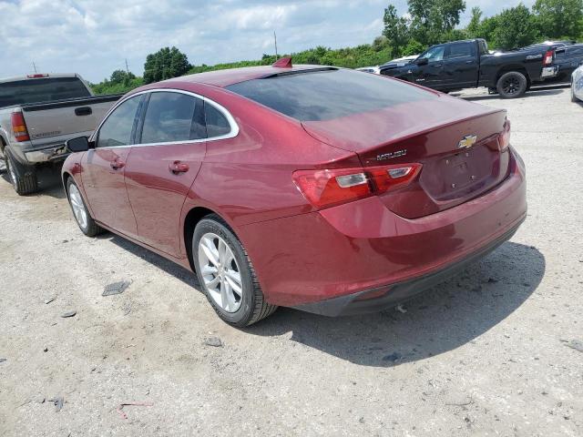 1G1ZD5ST8JF183980 - 2018 CHEVROLET MALIBU LT RED photo 2