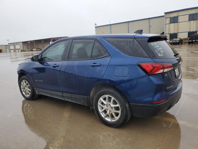 3GNAXHEV7NS181298 - 2022 CHEVROLET EQUINOX LS BLUE photo 2