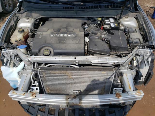 3LN6L2GK2ER802430 - 2014 LINCOLN MKZ SILVER photo 11
