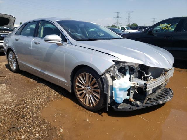 3LN6L2GK2ER802430 - 2014 LINCOLN MKZ SILVER photo 4