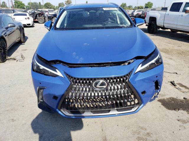 JTJGGCEZ7N2003005 - 2022 LEXUS NX 350 BLUE photo 5