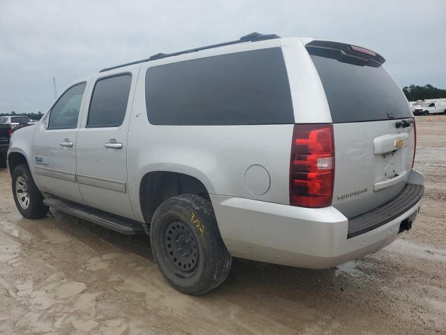 1GNSCJE01DR377654 - 2013 CHEVROLET SUBURBAN C1500 LT SILVER photo 2