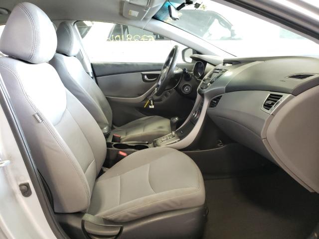 5NPDH4AE2DH425692 - 2013 HYUNDAI ELANTRA GLS SILVER photo 5