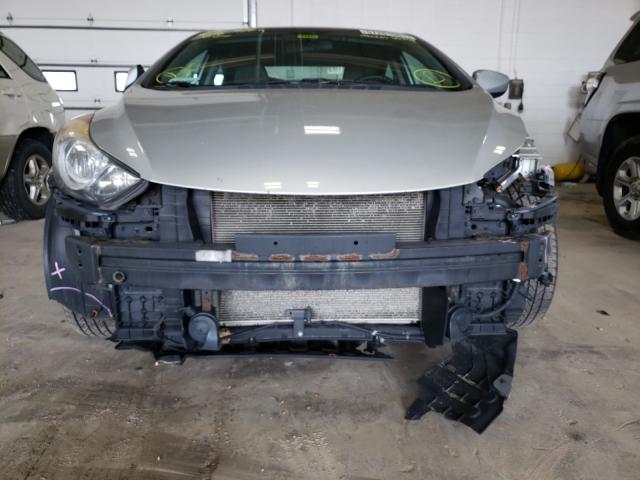 5NPDH4AE2DH425692 - 2013 HYUNDAI ELANTRA GLS SILVER photo 9