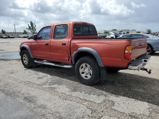 5TEGM92N13Z215651 - 2003 TOYOTA TACOMA DOUBLE CAB PRERUNNER RED photo 2