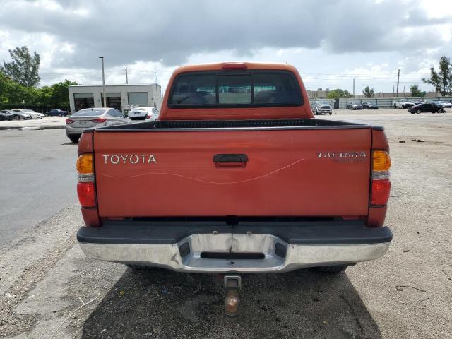 5TEGM92N13Z215651 - 2003 TOYOTA TACOMA DOUBLE CAB PRERUNNER RED photo 6