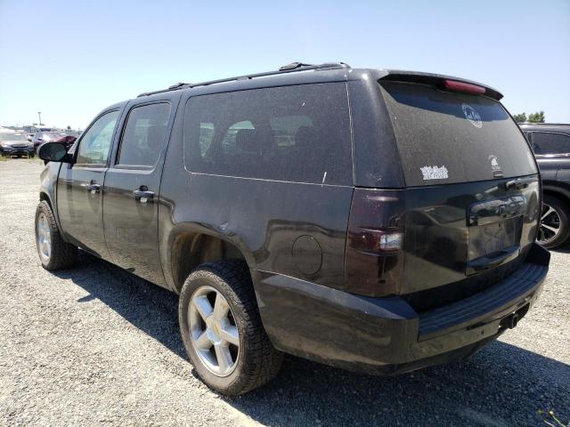 1GNSKJE78DR135895 - 2013 CHEVROLET SUBURBAN K1500 LT BLACK photo 2