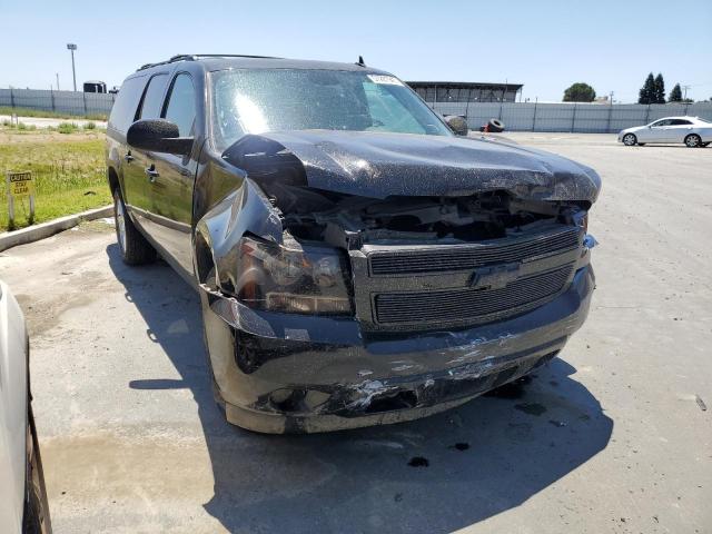 1GNSKJE78DR135895 - 2013 CHEVROLET SUBURBAN K1500 LT BLACK photo 4