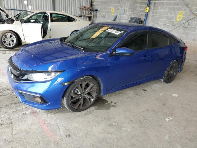 19XFC2F88KE005810 - 2019 HONDA CIVIC SPORT 蓝色 照片 1