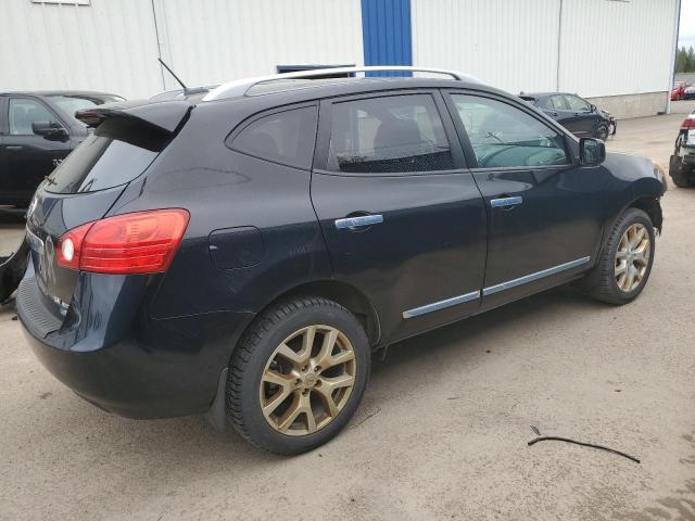 JN8AS5MV2CW406174 - 2012 NISSAN ROGUE S BLACK photo 3