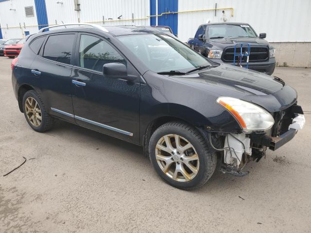 JN8AS5MV2CW406174 - 2012 NISSAN ROGUE S BLACK photo 4