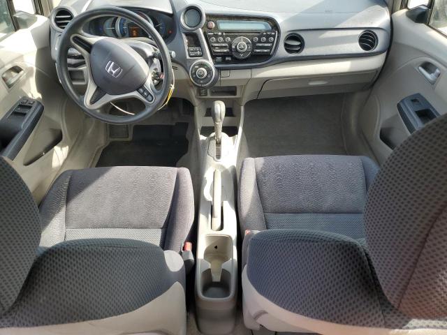 JHMZE2H54AS002861 - 2010 HONDA INSIGHT LX GRAY photo 8