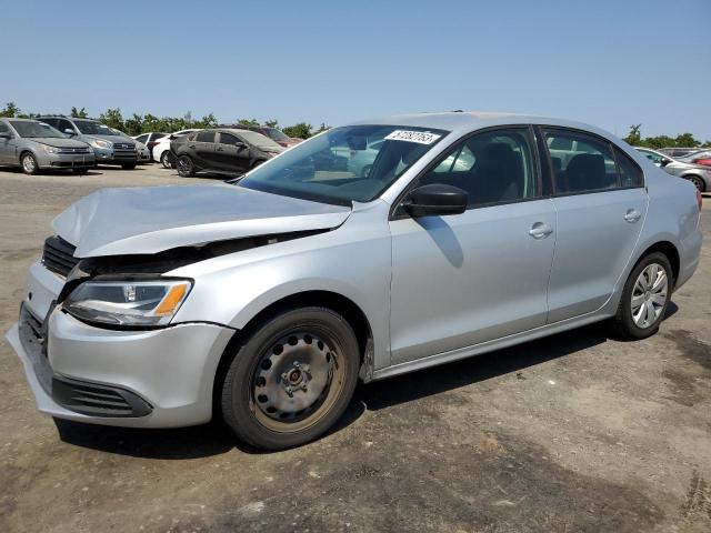 3VW2K7AJXCM392664 - 2012 VOLKSWAGEN JETTA BASE 银色 照片 1