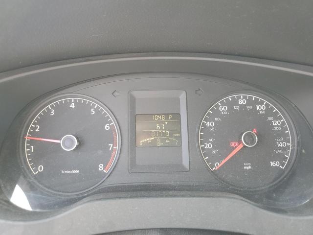 3VW2K7AJXCM392664 - 2012 VOLKSWAGEN JETTA BASE 银色 照片 9