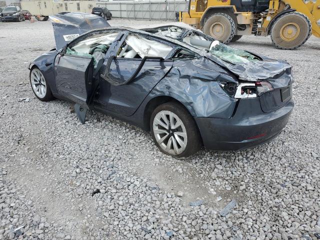 5YJ3E1EBXPF386288 - 2023 TESLA MODEL 3 GRAY photo 2