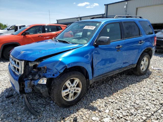 1FMCU9D74CKB96462 - 2012 FORD ESCAPE XLT BLUE photo 1