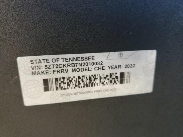 5ZT2CKRB7N2010082 - 2022 FRRV CHEROKEE BLACK photo 10