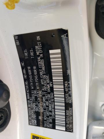 5TDKKRFH8GS161840 - 2016 TOYOTA HIGHLANDER XLE Սպիտակ լուսանկար 13