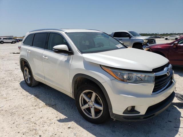 5TDKKRFH8GS161840 - 2016 TOYOTA HIGHLANDER XLE Սպիտակ լուսանկար 4