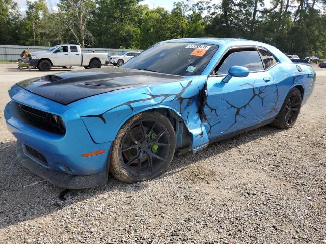2C3CDZFJ0FH910147 - 2015 DODGE CHALLENGER R/T SCAT PACK BLUE photo 1