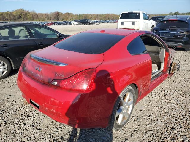 JN1CV6EK3BM212482 - 2011 INFINITI G37 BASE RED photo 4