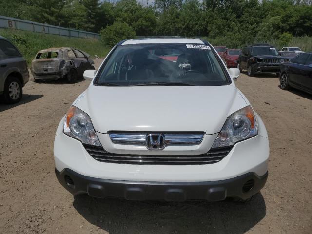 JHLRE48748C044274 - 2008 HONDA CR-V EXL WHITE photo 5