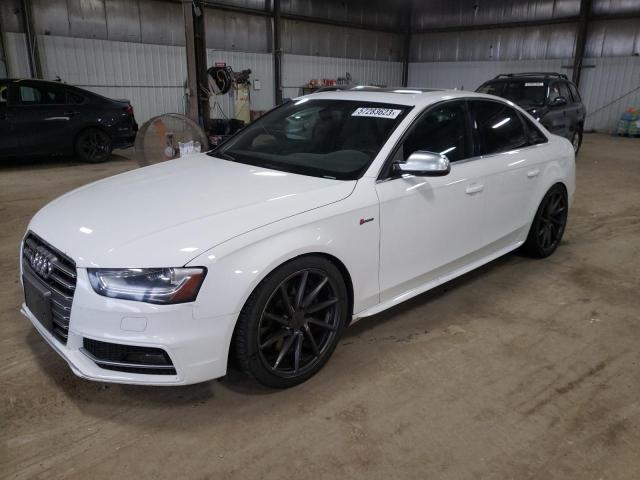 WAUKGAFL2DA087960 - 2013 AUDI S4 PRESTIGE WHITE photo 1