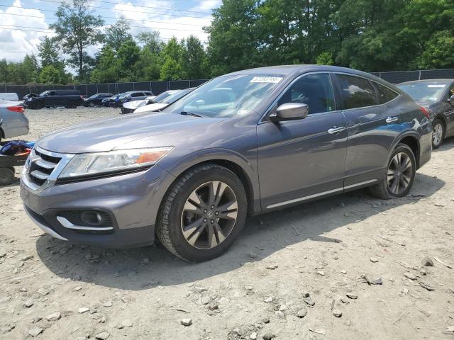 5J6TF1H51FL001984 - 2015 HONDA CROSSTOUR EXL ნაცრისფერი ფოტო 1