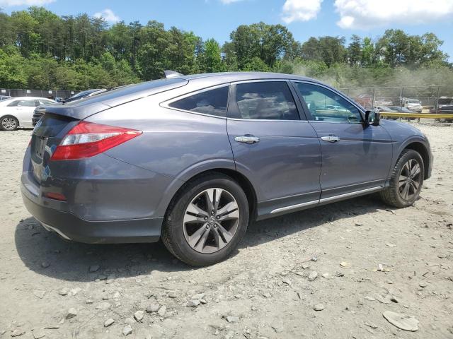 5J6TF1H51FL001984 - 2015 HONDA CROSSTOUR EXL ნაცრისფერი ფოტო 3