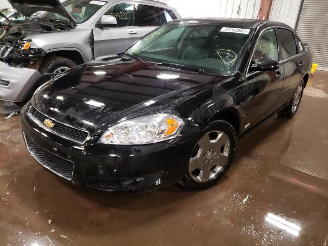 2G1WD58CX89251676 - 2008 CHEVROLET IMPALA SUP 黑色 照片 2
