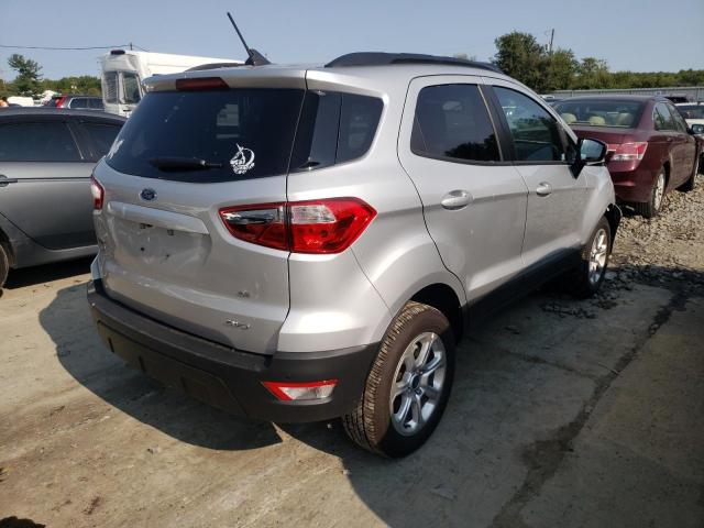 MAJ6S3GL3NC462716 - 2022 FORD ECOSPORT SE SILVER photo 4