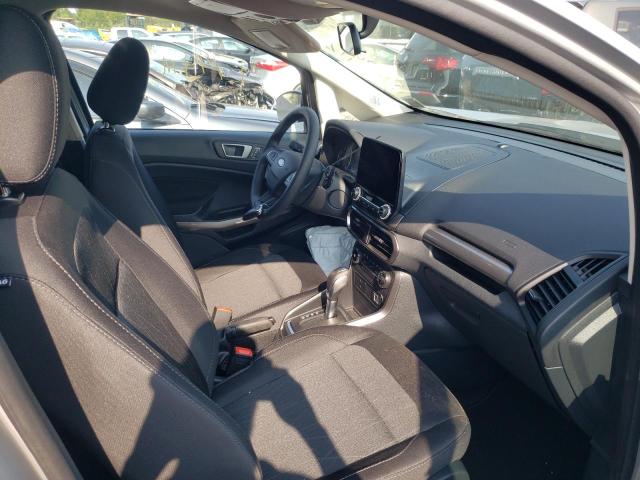 MAJ6S3GL3NC462716 - 2022 FORD ECOSPORT SE SILVER photo 5