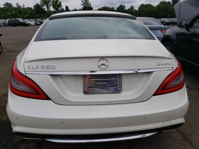 WDDLJ9BB7DA068556 - 2013 MERCEDES-BENZ CLS 550 4MATIC WHITE photo 6