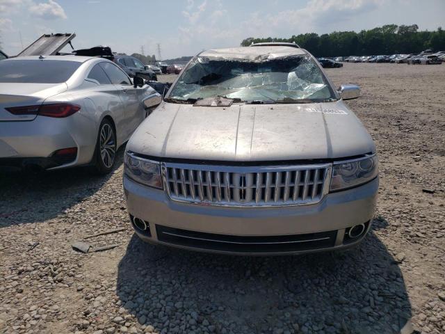 3LNHM26T49R621870 - 2009 LINCOLN MKZ SILVER photo 5