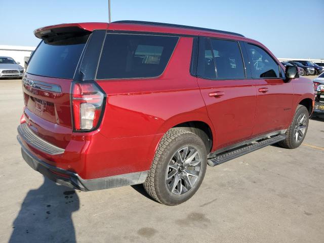 1GNSKPKD9NR277557 - 2022 CHEVROLET TAHOE K1500 Z71 RED photo 3