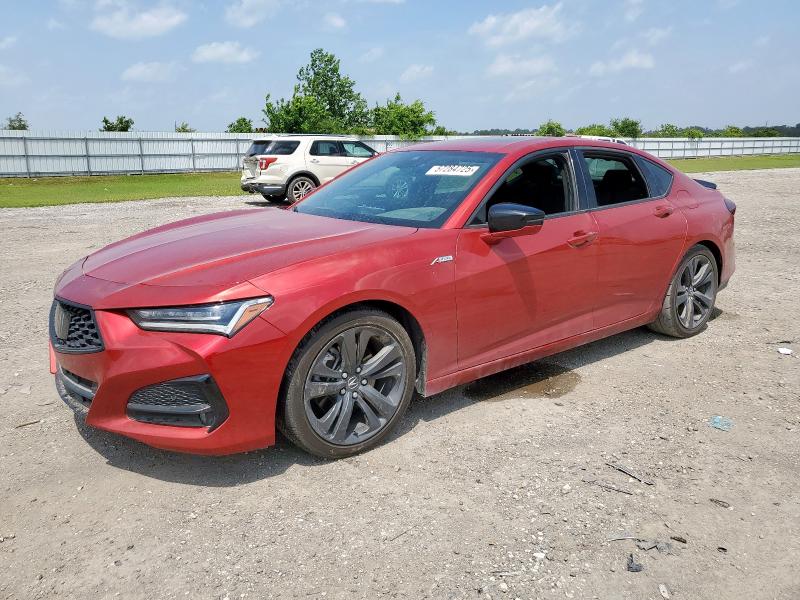 19UUB5F56MA006043 - 2021 ACURA TLX TECH A RED photo 1