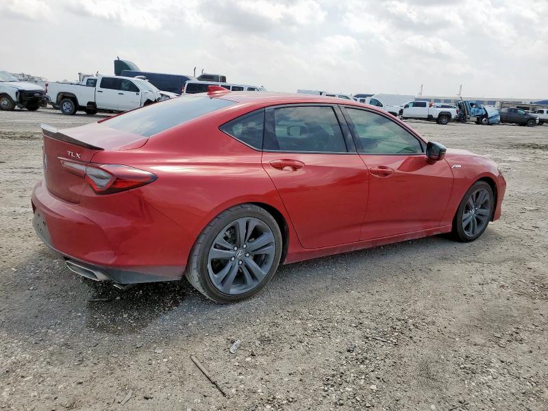 19UUB5F56MA006043 - 2021 ACURA TLX TECH A RED photo 3