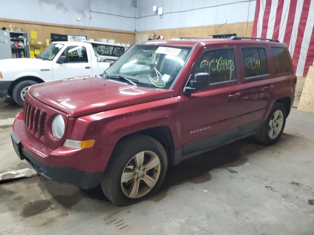 1J4NF2GB9BD119355 - 2011 JEEP PATRIOT BURGUNDY photo 1