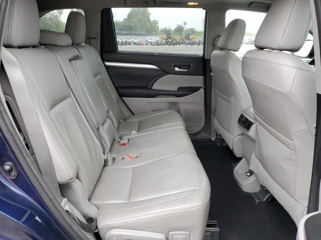 5TDJKRFH2ES032680 - 2014 TOYOTA HIGHLANDER XLE BLUE photo 11