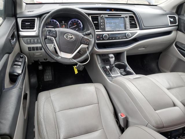 5TDJKRFH2ES032680 - 2014 TOYOTA HIGHLANDER XLE BLUE photo 8