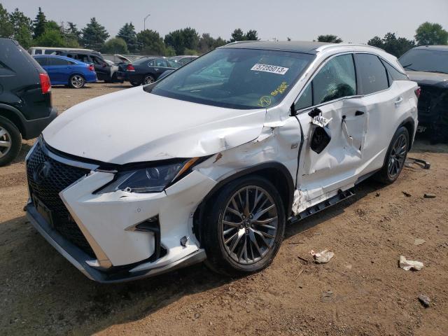 2T2BZMCA9KC190234 - 2019 LEXUS RX 350 BASE WHITE photo 1