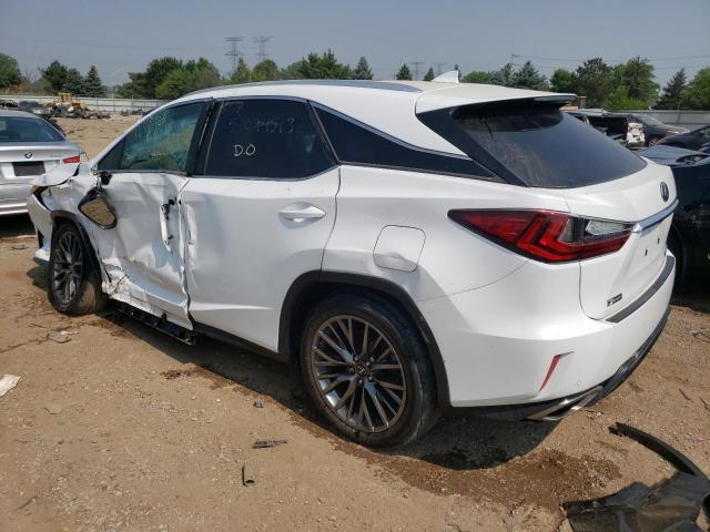 2T2BZMCA9KC190234 - 2019 LEXUS RX 350 BASE WHITE photo 2