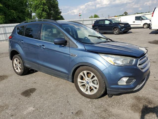 1FMCU0GD5JUB66918 - 2018 FORD ESCAPE SE BLUE photo 4