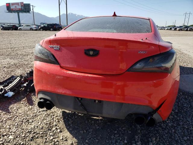 KMHHT6KD5CU069823 - 2012 HYUNDAI GENESIS CO 2.0T RED photo 6