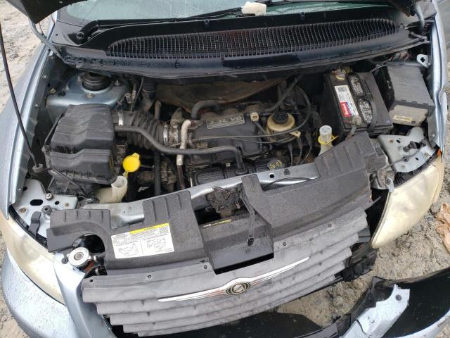 1C4GP45R65B121264 - 2005 CHRYSLER TOWN & COU ლურჯი ფოტო 12